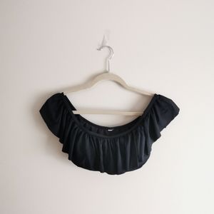 La Vie En Rose Off the Shoulder Swim Top S